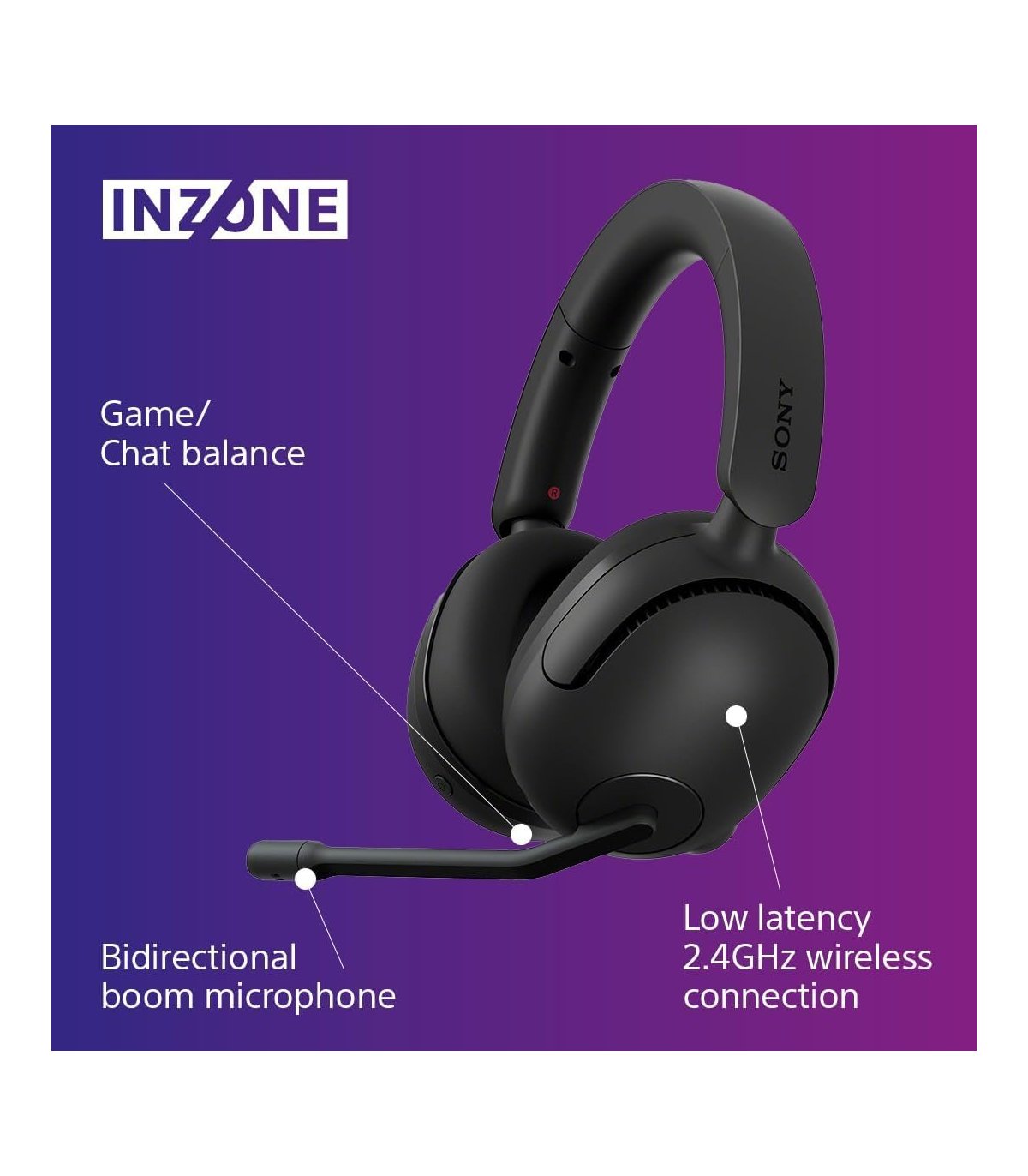Osta Sony INZONE H5 Wireless Gaming Headset Hea hind