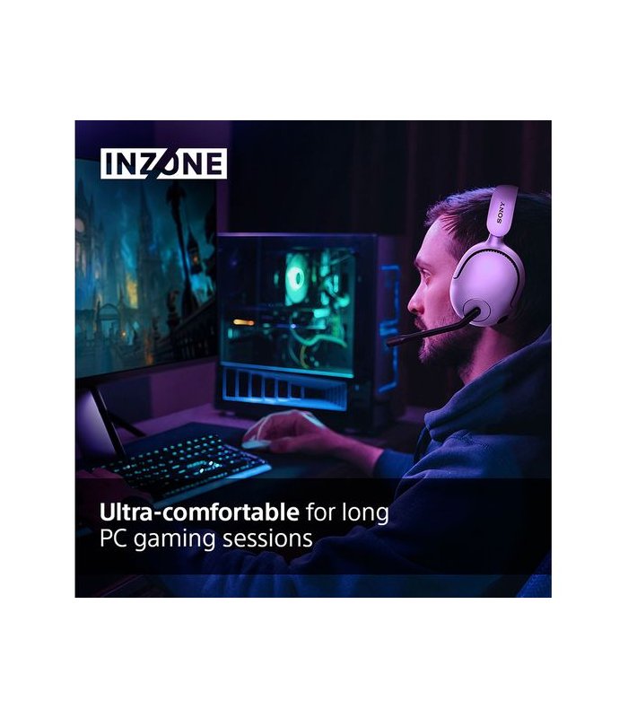 Įsigykite Ausinės Sony Inzone H5 baltos Gera Kaina 