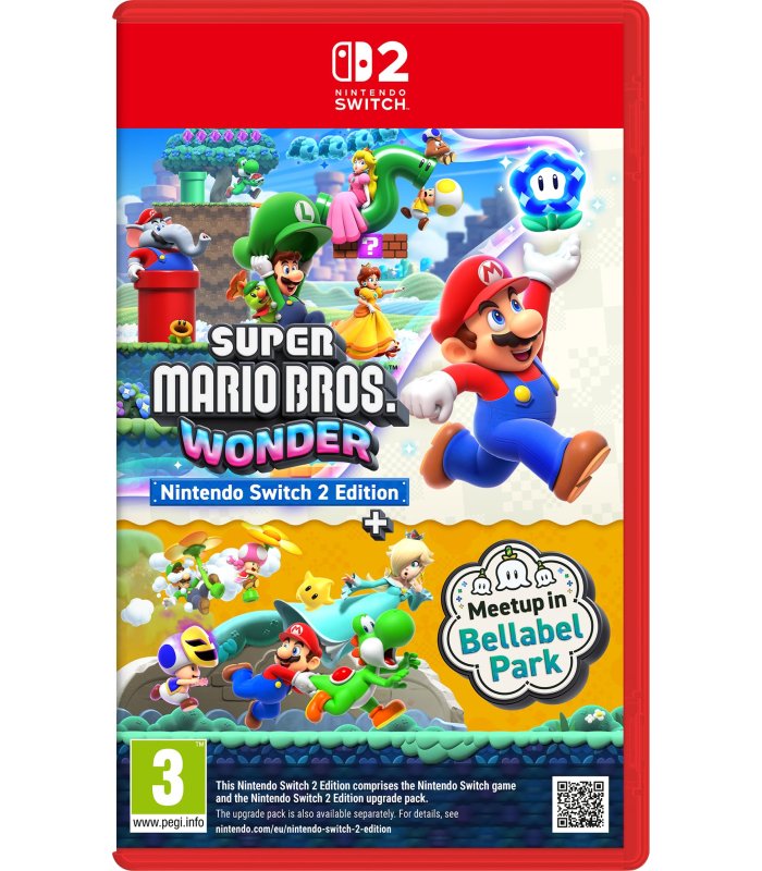 Купить Super Mario Bros. Wonder + Visit Bellabel Park Nintendo Switch 2 Отличная цена
