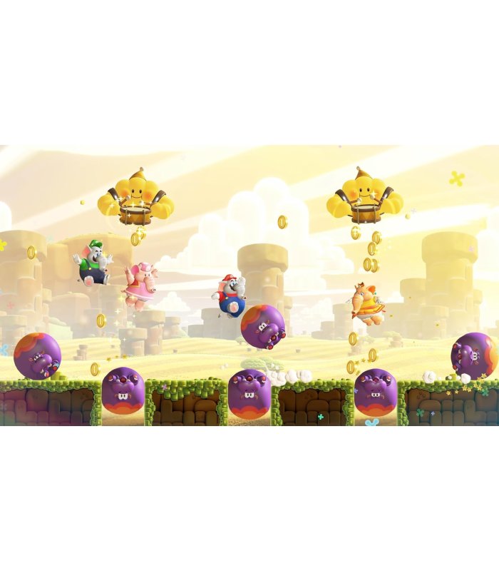 Купить Super Mario Bros. Wonder + Visit Bellabel Park Nintendo Switch 2 Отличная цена