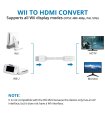 Buy AUTOUTLET Wii to HDMI cable 150 cm white for Great Price