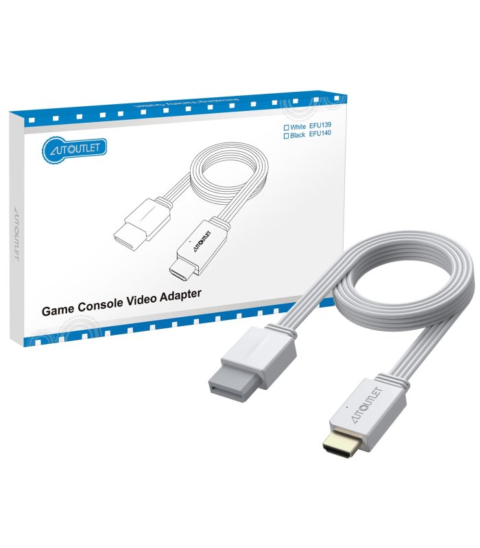 Buy AUTOUTLET Wii to HDMI cable 150 cm white for Great Price