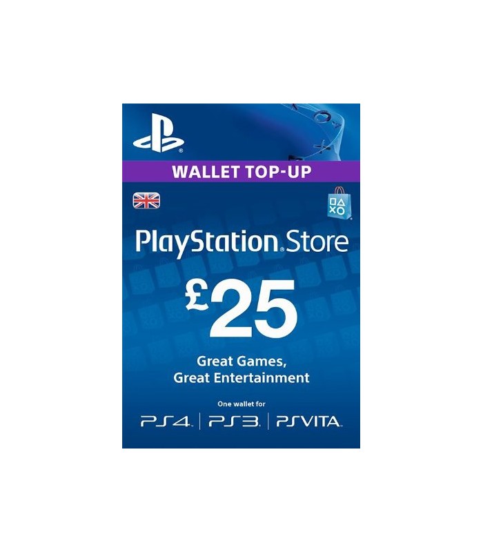 Playstation Network Digital Code 25GBP