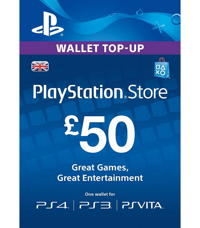 Playstation Network Digital Code 50GBP