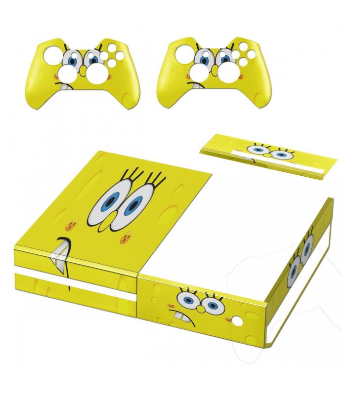 Sponge bob sticker vinyl cover Xbox One