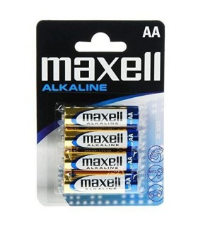 Baterijos maxell alkaline LR06/AA (4 vnt.)
