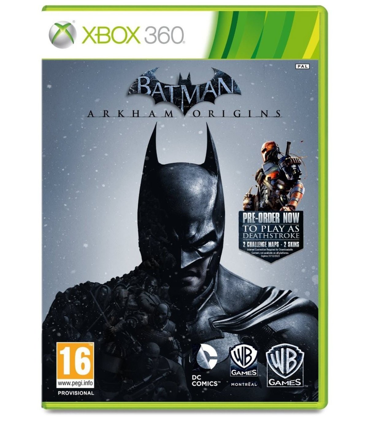 Купить Batman Arkham Origins Xbox 360 / Xbox One / Series X [Pre-owned]  Отличная цена