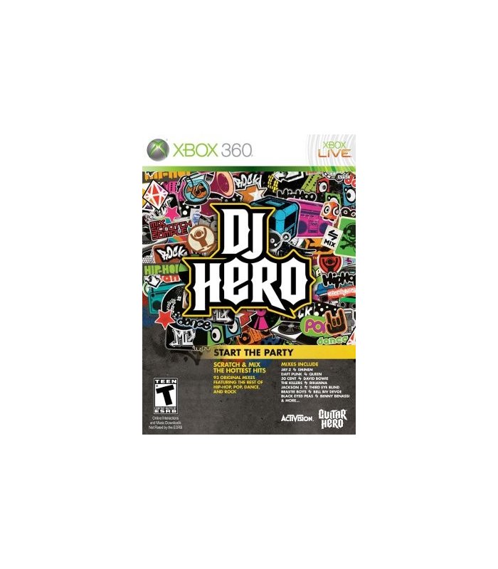 DJ Hero Xbox 360 [Pre-owned]