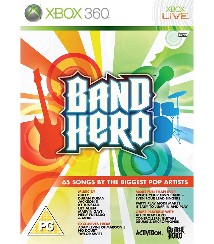 Band Hero Xbox 360 [Pre-owned]