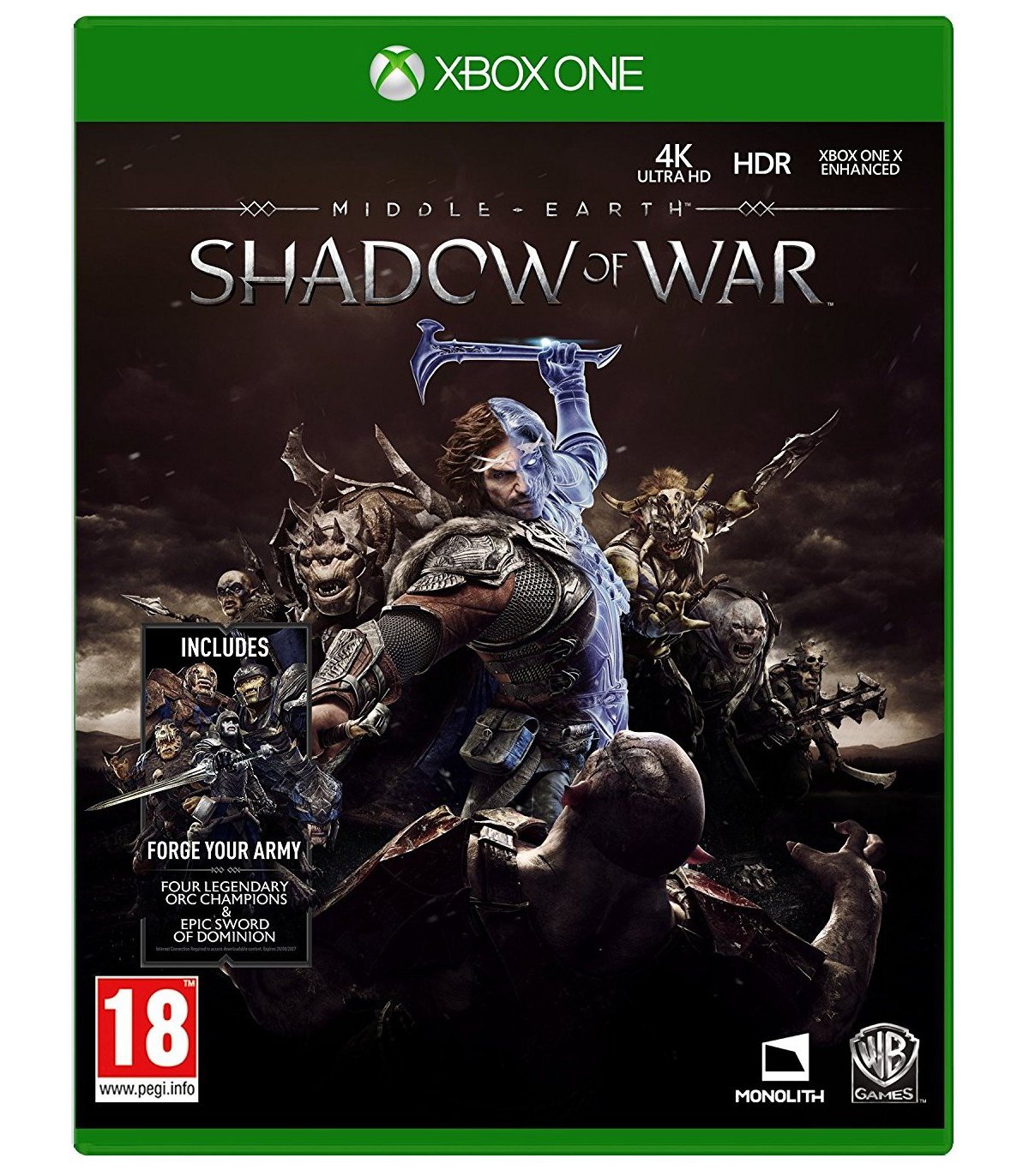 Middle-earth: Shadow of War Xbox One [Naudotas]
