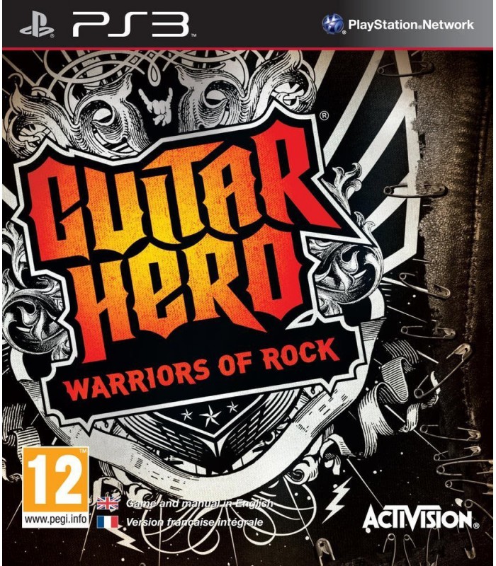 Guitar Hero Warriors Of Rock PS3 [Naudotas]