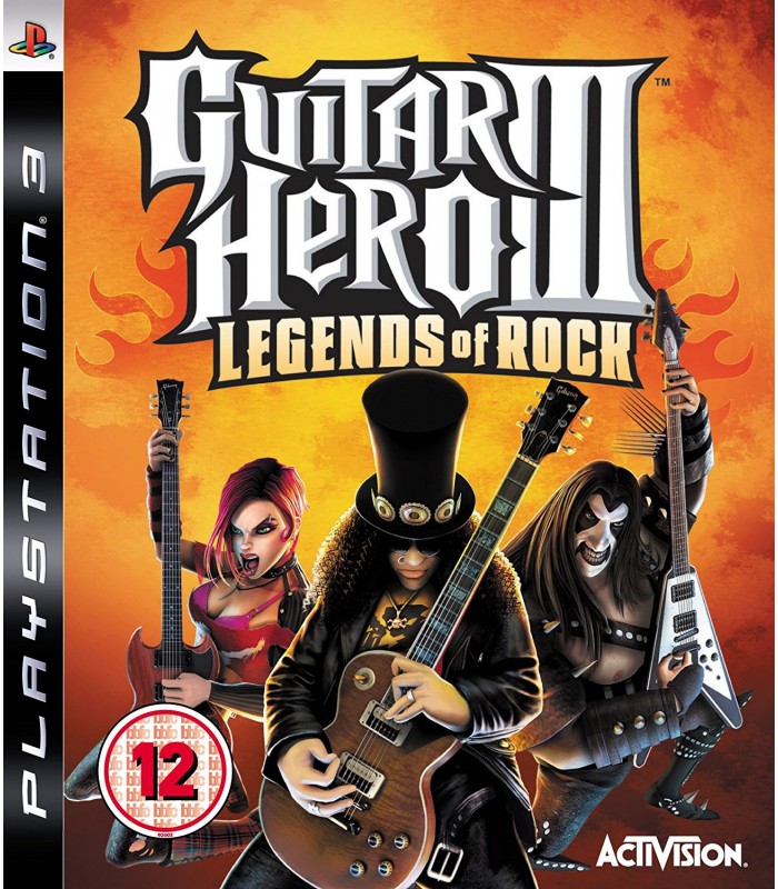 Guitar Hero 3 Legends of Rock PS3 [Naudotas]