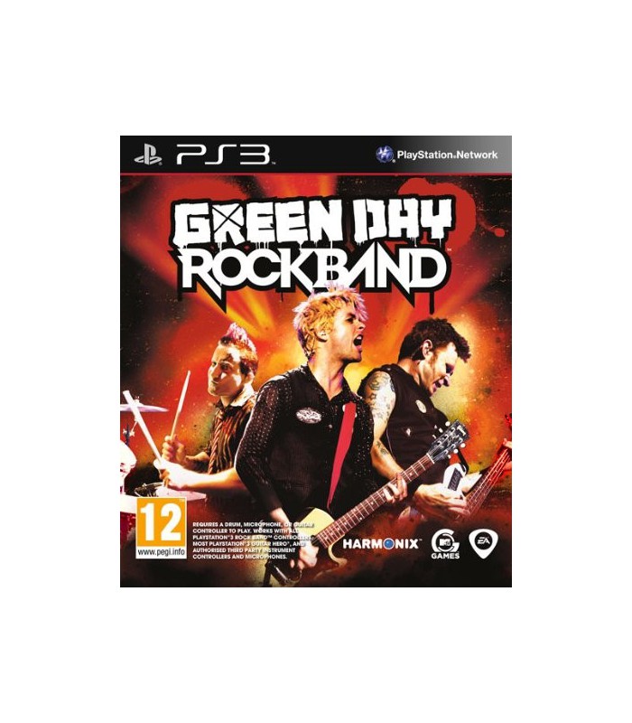 Green Day Rock Band PS3 [Pre-owned]