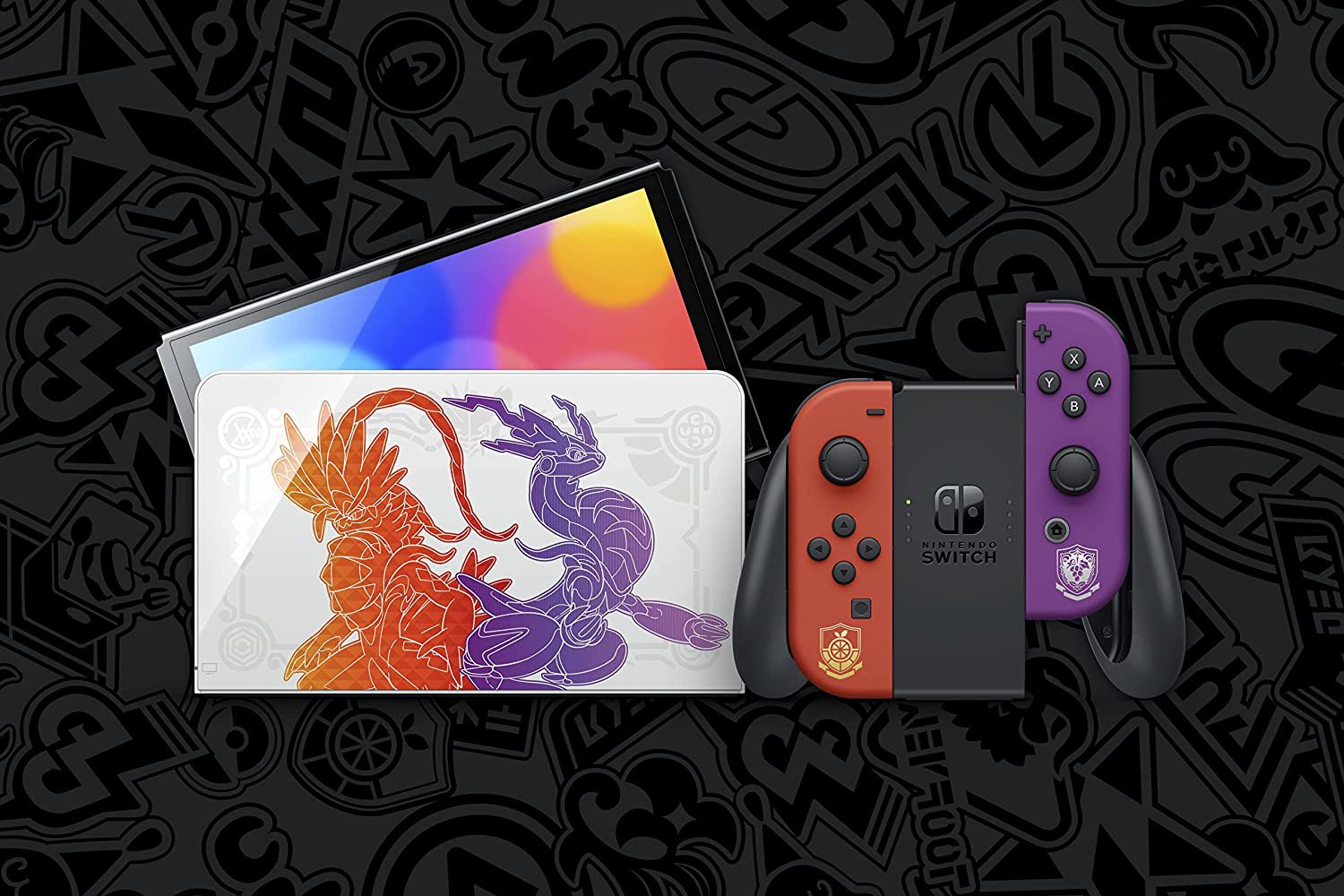 Nintendo Switch OLED modelis Pokemon Scarlet